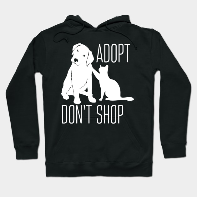 Adopt Don’t Shop Hoodie by vcent